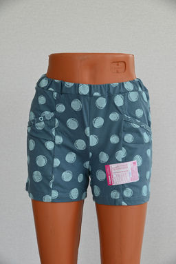 Шорты женские с карманами, петроль (930-1)
