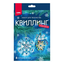 Квиллинг "Красивая зима" Новогодний