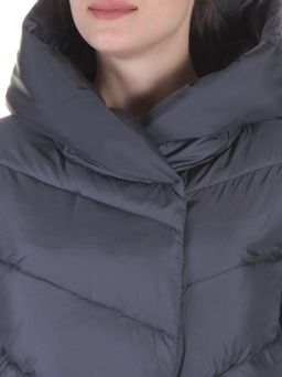 8115 GRAY/PURPLE Пальто зимнее женское Jarius - Fashion фото 5