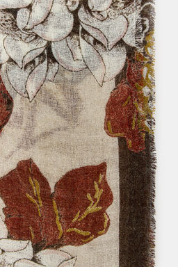 FLORAL PRINT SCARF - Zara фото 4