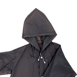 Дождевик детский со светоотражающими наклейками, рост 120-160 см