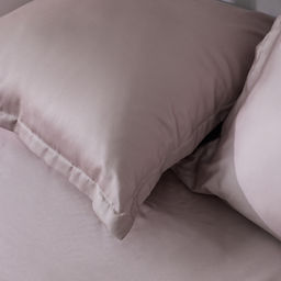 Наволочка SL Home Tencel, 70×70+3 см, пудра, тенсель, эвкалиптовое волокно 100%