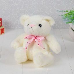 Мягкая игрушка «Мишка», бант со звёздами, цвета МИКС