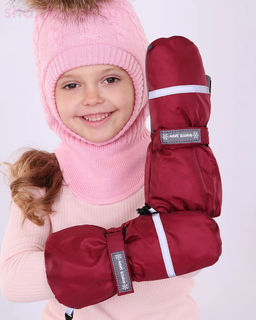 02-B Варежки для девочки (2-8 лет)