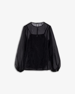 ЕМКА / Однотонная блузка - Emka фото 5