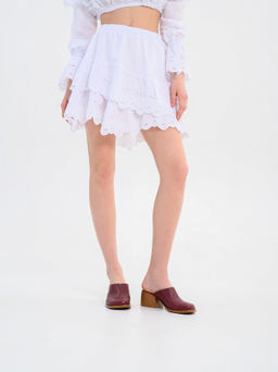 Сабо 5132.23663br.Гнилая вишня+коричневый