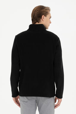 U. S. Polo Assn / Мужской черный вязаный кардиган - U.s. polo assn фото 12