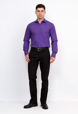 Сорочка мужская длинный рукав GREG 730/319/VIOL/Z  фото 3