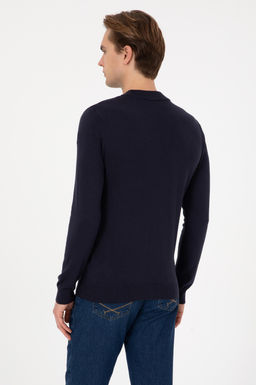 Erkek Lacivert Basic Kazak - U.s. polo assn фото 5