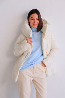 Martichelli Куртка зимняя айвори  фото 6