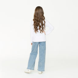 Джемпер детский белый