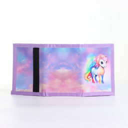 Кошелёк детский на липучке «Выбражулька», разноцветный