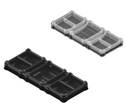 Uts. Модуль под малые компоненты "Organizer" (7 секций) ( 249) арт.UTS07 цвет основ. в асс.