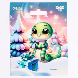 Мягкая игрушка Загадай желание, змея - Milo toys фото 8