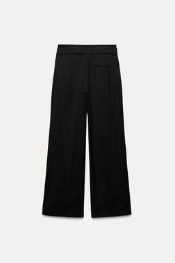 PINSTRIPE TROUSERS WITH BOXER DETAIL - Zara фото 14