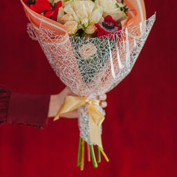 Цена за 10 шт. Пергамент для цветов «Нежность», 50 х 70 см