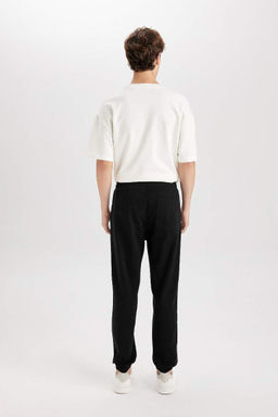 Брюки-джоггеры стандартного размера из габардина - Defacto фото 7