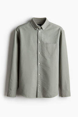 Regular Fit Oxford shirt - H&m фото 6