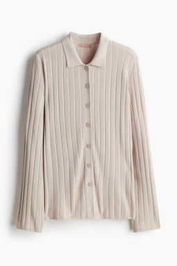 Top en punto de canale con botonadura frontal - H&m фото 4