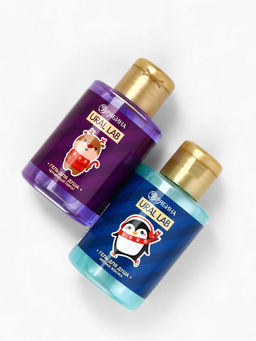 Новогодний подарочный набор косметики Gift for you: гель для душа 2 шт. ? 100 мл, мочалка для тела, URAL LAB фото 5