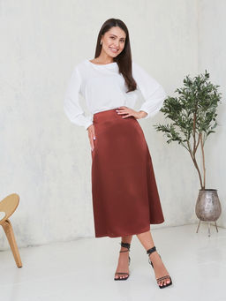 ЮБКА ЛАСЕЛЬ ШОКОЛАД -