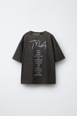 FADED-EFFECT TYLA  T-SHIRT - Zara фото 2