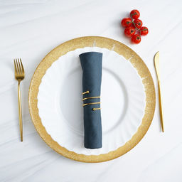 Кольцо для салфеток Спираль, 4,54 см, цвет золотой - Simaland фото 8