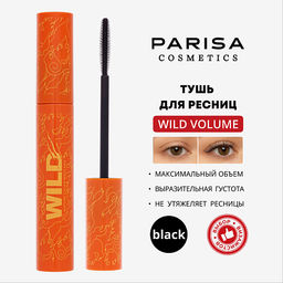 Parisa Тушь Wild Volume&Long M-120 Черный