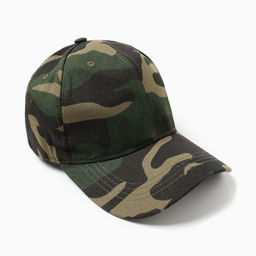 Кепка мужская MINAKU «Камуфляж», размер 58, 100% хлопок, хаки