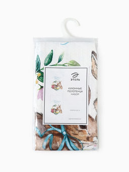 Набор полотенец Этель С праздником Пасхи, 2 шт., 100% хлопок