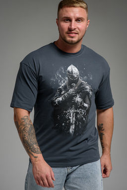 Футболка мужская 8507/1 оверсайз