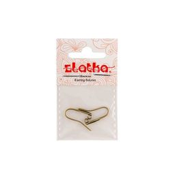 Zlatka Швензы FMK-H03 21 х 8 мм 5 х 2 шт 03 под античное серебро  фото 3