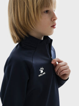 Детская олимпийка KELME Childrens Pullover (plus Fleece) Dark Blue