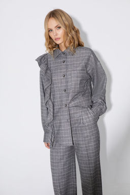 Рубашка Pirs 4781 серый  фото 5