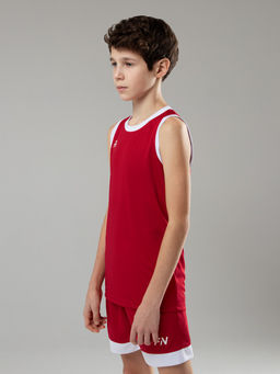 Детская баскетбольная форма FN Slam Kid Red