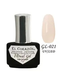 El Corazon Гель-лак IDeal Gel №GL-021нежный розовый, 7 мл UV/LED