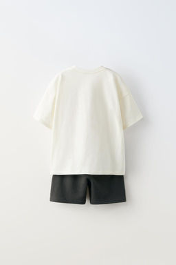 CARS DISNEY BASKILI T-SHIRT VE BERMUDA SORT TAKIM - Zara фото 2