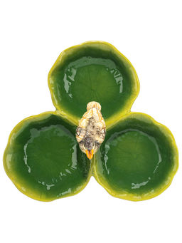 Менажница 3 секции 24*23*9 см "Уточка", керамика