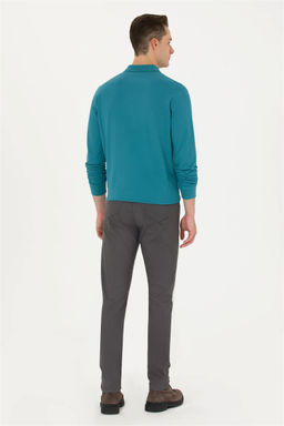 U. S. Polo Assn Мужские брюки из плотной ткани антрацитового цвета - U.s. polo assn фото 11