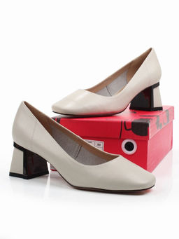 06-HD502-26 BEIGE Туфли женские (натуральная кожа)