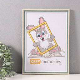 Фоторамка пластик "Ненси" 21х30 см, зелёный (пластик)