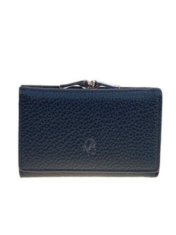 Женское портмоне из искусственной кожи, цвет черный