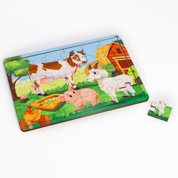 Пазл На ферме с подсказкой - Лесная мастерская фото 7