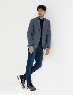 Saks Y_n Kar___ml_ Slim Fit Ceket