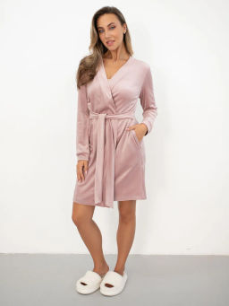 Халат женский Кэт Розовый