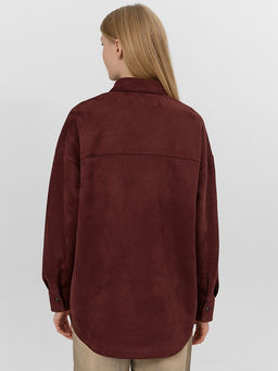 Жакет женский коричневый