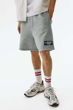 Pantal?n corto en sudadera Relaxed Fit - H&m фото 5