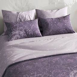 Наволочка 30х30см Зодиак К, с клапаном-запахом, перкаль 115г/м2, хлопок 100%, упаковка ПП 22х30см, Домашняя мода (Россия)