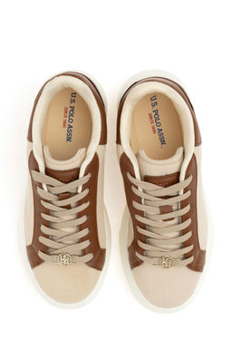 U. S. Polo Assn / Женская бежевая спортивная обувь - U.s. polo assn фото 12