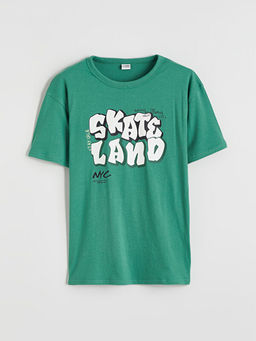 Bask?l? Erkek ?ocuk Ti??rt